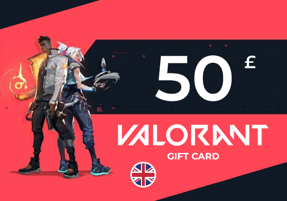 VALORANT Gift Card 50 GBP Key - UNITED KINGDOM